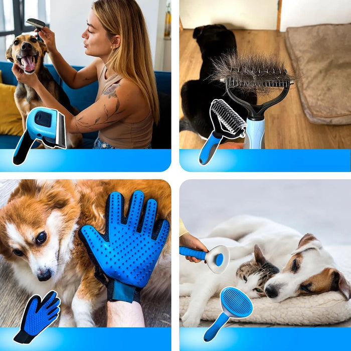 Kit de Escovagem e Higiene para o Pêlo de Cães e Gatos - PetDoctors - Loja Online