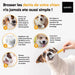 Kit Pasta Dentífrica para Cães 2x100 gramas Sabor a Menta + Escova de dentes 3 cabeças + 1 Dedeira - Anti Tártaro, Anti Mau Hálito - Cuidado orail para cães - PetDoctors - Loja Online