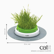Kit Recarga Germinador para Vaso Erva Gateira (3 Unidades) - PetDoctors - Loja Online