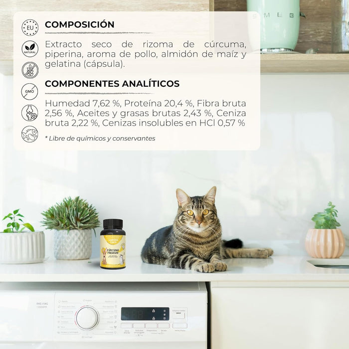 Lamina Care - Anti - inflamatório para cães natural - com açafrão e piperina, condroprotetor de ação antioxidante com vitaminas que ajudam o sistema digestivo (60 cápsulas) - PetDoctors - Loja Online