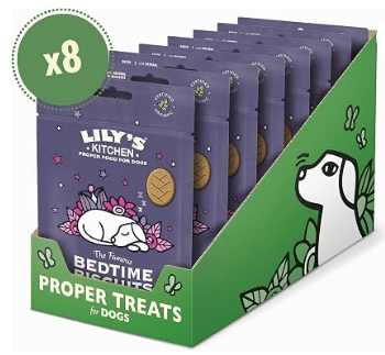 Lily's Kitchen Biscoitos para Cão, para Antes De Dormir (8 Pacotes de 80 gr = 640 gramas) - PetDoctors - Loja Online