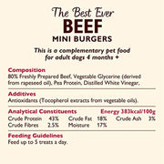 Lily's Kitchen - Os melhores mini Burgers de todos os tempos para cão - 8 pacotes de 70 gramas (560 gr) - PetDoctors - Loja Online