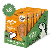 Lily's Kitchen Pedaços de Frango, caseiros, simples e deliciosos para cão - 8 pacotes de 70 gramas (560 gr) - PetDoctors - Loja Online