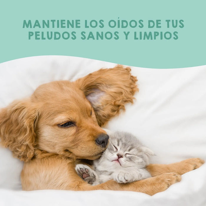 Limpador de ouvidos para cães e gatos (125ml) - PetDoctors - Loja Online