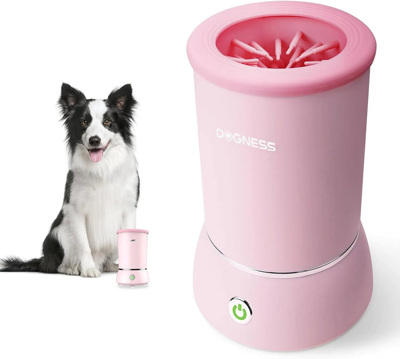 Limpador de patas para cão DOGNESS, com silicone macio, carregamento rápido USB - PetDoctors - Loja Online