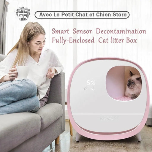 Liteira / WC de Luxo, totalmente fechada e com desodorização automática - PetDoctors - Loja Online