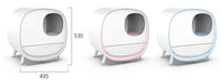 Liteira / WC de Luxo, totalmente fechada e com desodorização automática - PetDoctors - Loja Online