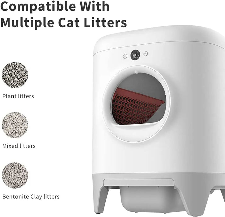 Liteira WC para Gatos - Inteligente Autolimpante, com eliminação de odores, PETKIT Pura X - PetDoctors - Loja Online