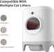 Liteira WC para Gatos - Inteligente Autolimpante, com eliminação de odores, PETKIT Pura X - PetDoctors - Loja Online