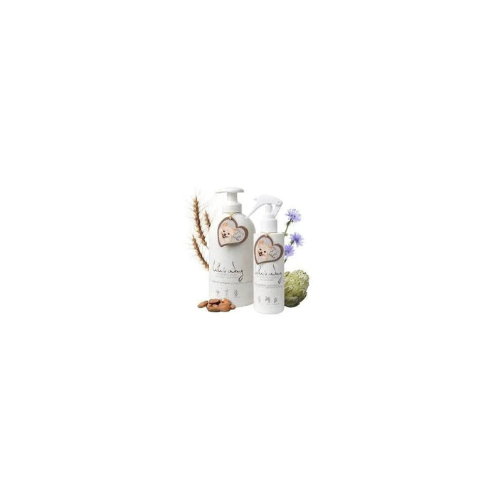 Lulu's Way Champô natural para cães com condicionador - para pele sensível e dermatite sem alérgenos, sem parabenos - 100 % vegan natural - PetDoctors - Loja Online