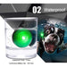 Luz LED de Segurança para Coleiras (Impermeável) - PetDoctors - Loja Online