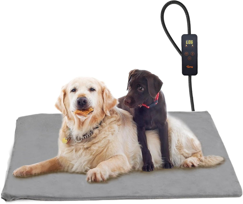 Manta elétrica para cães e gatos, temporizador ajustável, almofada aquecida - PetDoctors - Loja Online