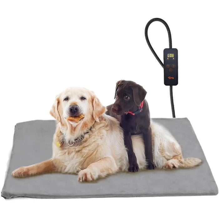 Manta elétrica para cães e gatos, temporizador ajustável, almofada aquecida - PetDoctors - Loja Online