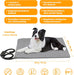 Manta elétrica para cães e gatos, temporizador ajustável, almofada aquecida - PetDoctors - Loja Online