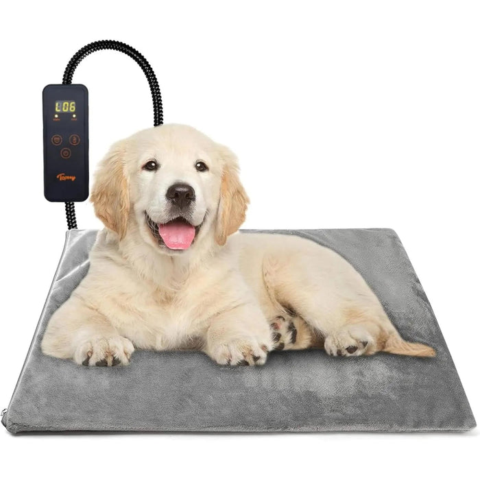 Manta elétrica para cães e gatos, temporizador ajustável, almofada aquecida - PetDoctors - Loja Online