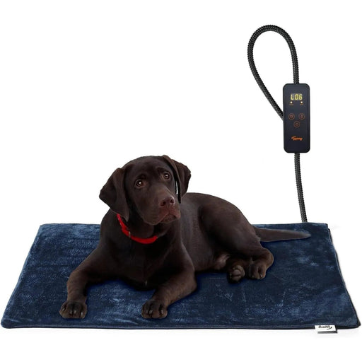 Manta elétrica para cães e gatos, temporizador ajustável, almofada aquecida - PetDoctors - Loja Online