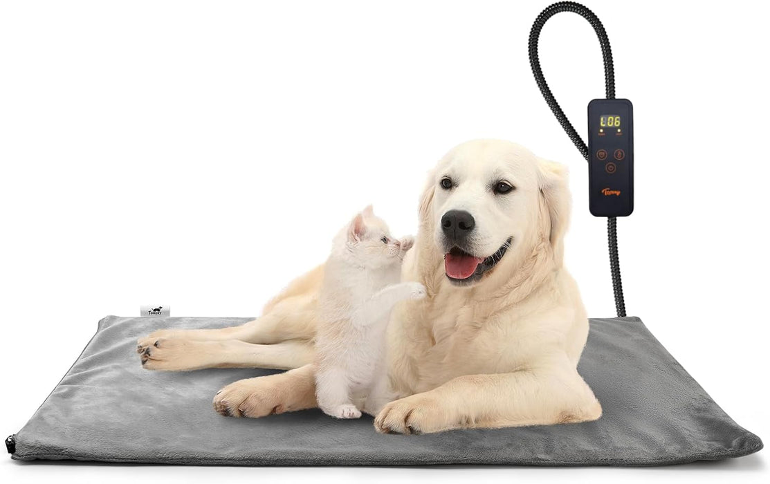 Manta elétrica para cães e gatos, temporizador ajustável, almofada aquecida - PetDoctors - Loja Online