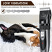 Máquina profissional de cortar pelo a cães | corta - pelos para animais | corta - pelos de baixo ruído e carregamento rápido - PetDoctors - Loja Online