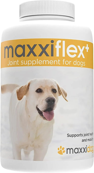 maxxiflex+ Suplemento avançado para as articulações do cão - glucosamina, condroitina, MSM, ácido hialurónico , garra do , bromelina, açafrão - PetDoctors - Loja Online