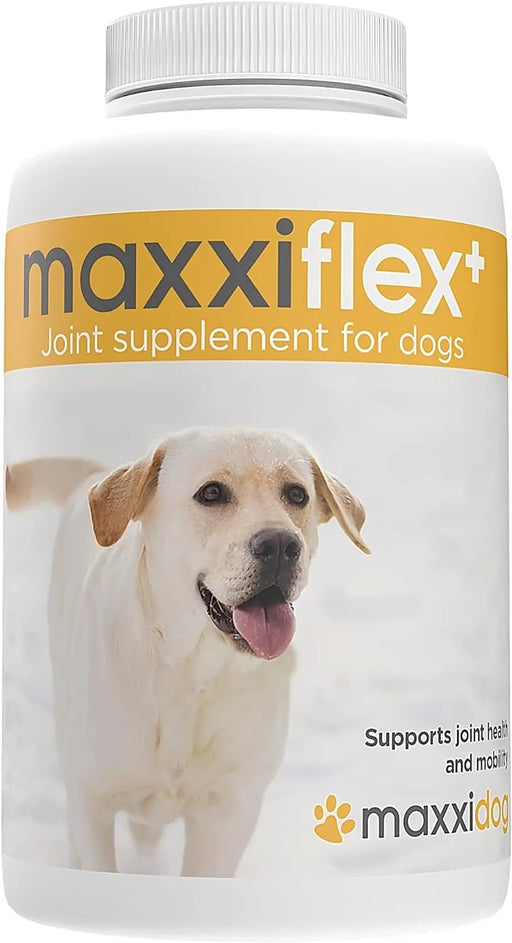 maxxiflex+ Suplemento avançado para as articulações do cão - glucosamina, condroitina, MSM, ácido hialurónico , garra do , bromelina, açafrão - PetDoctors - Loja Online