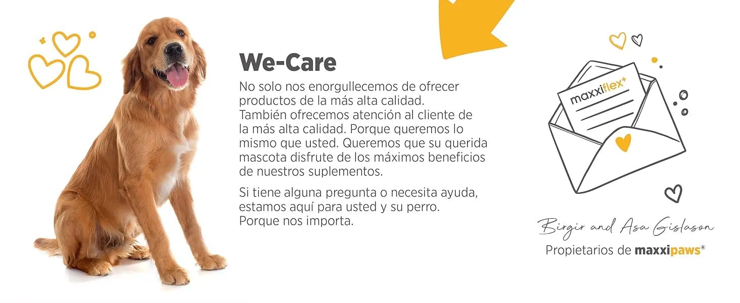 maxxiflex+ Suplemento avançado para as articulações do cão - glucosamina, condroitina, MSM, ácido hialurónico , garra do , bromelina, açafrão - PetDoctors - Loja Online
