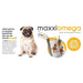maxxiomega Suplemento em óleo para cães, com bomba de dosagem para fácil administração, ómega 3, 6, 9 e vitaminas A, D, E e biotina | para pele saudável e pêlo brilhante (296 ml) - PetDoctors - Loja Online