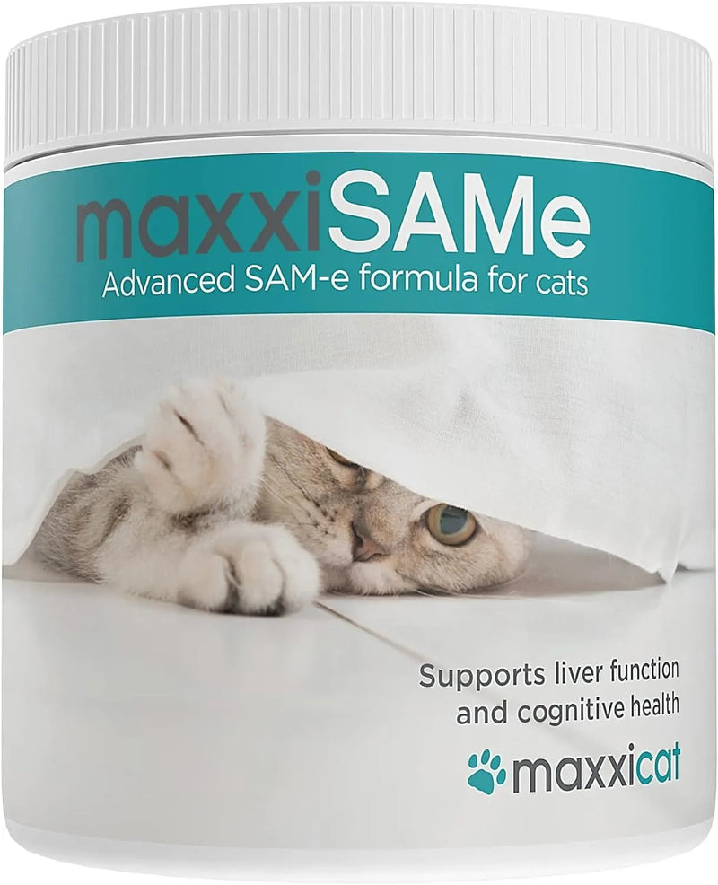 maxxisame Suplemento avançado para gatos – Ajuda ao fígado felino, articulações e saúde cognitiva – 90 g de pó - PetDoctors - Loja Online