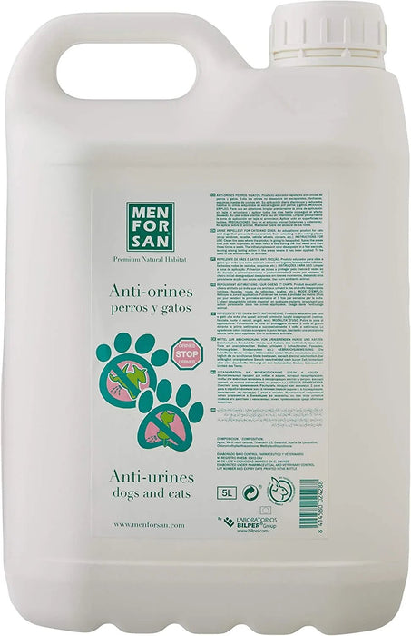 MENFORSAN Anti - urina cães e gatos 750 ml, produto educador repelente anti - urina - PetDoctors - Loja Online