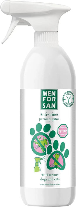 MENFORSAN Anti - urina cães e gatos 750 ml, produto educador repelente anti - urina - PetDoctors - Loja Online
