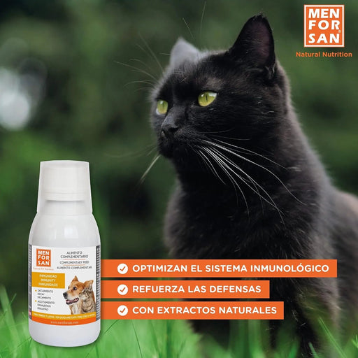 MENFORSAN IMUNITÁRIO Alimento complementar líquido para cães e gatos para reforçar o sistema imunitário | Reforça as defesas | Potencia o sistema imunitário | 120 ml - PetDoctors - Loja Online
