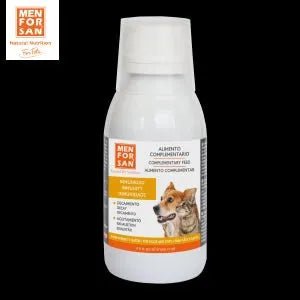 MENFORSAN IMUNITÁRIO Alimento complementar líquido para cães e gatos para reforçar o sistema imunitário | Reforça as defesas | Potencia o sistema imunitário | 120 ml - PetDoctors - Loja Online