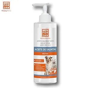 MENFORSAN Óleo de salmão para cães e gatos, otimiza o sistema imunitário, fortalece as articulações e os ossos | Reduz problemas de pele, 500 ml - PetDoctors - Loja Online
