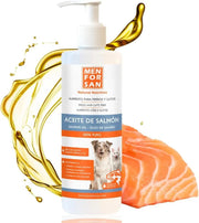 MENFORSAN Óleo de salmão para cães e gatos, otimiza o sistema imunitário, fortalece as articulações e os ossos | Reduz problemas de pele, 500 ml - PetDoctors - Loja Online