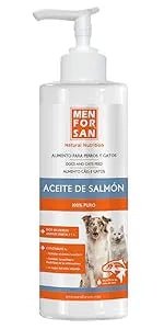 MENFORSAN Óleo de salmão para cães e gatos, otimiza o sistema imunitário, fortalece as articulações e os ossos | Reduz problemas de pele, 500 ml - PetDoctors - Loja Online
