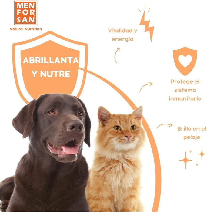 MENFORSAN Óleo de salmão para cães e gatos, otimiza o sistema imunitário, fortalece as articulações e os ossos | Reduz problemas de pele, 500 ml - PetDoctors - Loja Online