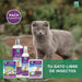MENFORSAN Pack de 4 Produtos anti - parasitários para Gatos - 4 Produtos repelentes: Coleira, Champô, Spray e 2 Unidades de pipetas Anti Insectos - PetDoctors - Loja Online