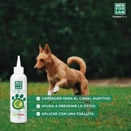 MENFORSAN para Limpeza de Orelhas de Cães e Gatos - 125 ML - PetDoctors - Loja Online