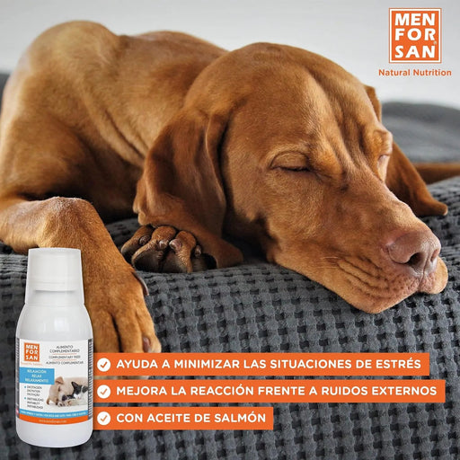 MENFORSAN RELAX Alimento complementar líquido para cães e gatos (120 ml) - PetDoctors - Loja Online