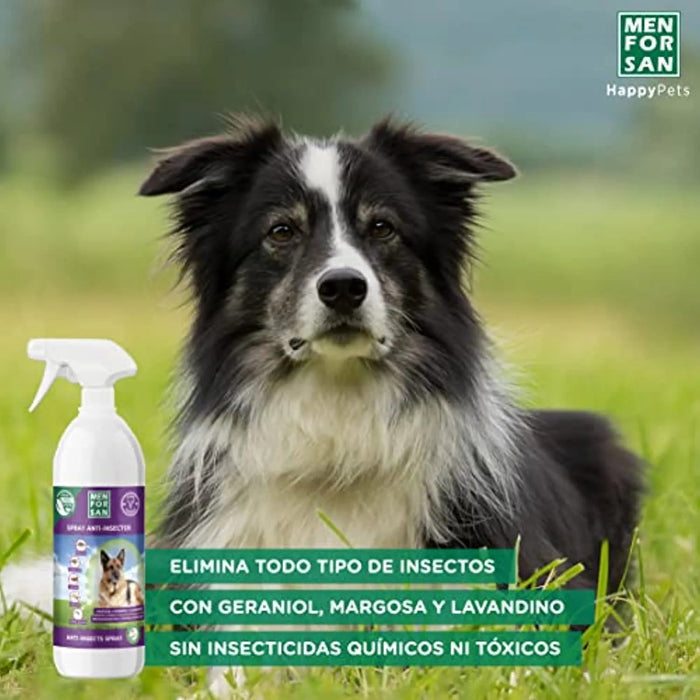 MENFORSAN Spray Anti - insetos para cães, (250 ml e 750 ml) - 3 ativos naturais, argosa, geraniol e lavanda - PetDoctors - Loja Online