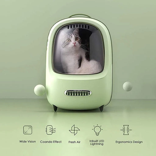Mochila de Viagem Ventilada, para Gatos ou Cães Pequenos - PetDoctors - Loja Online