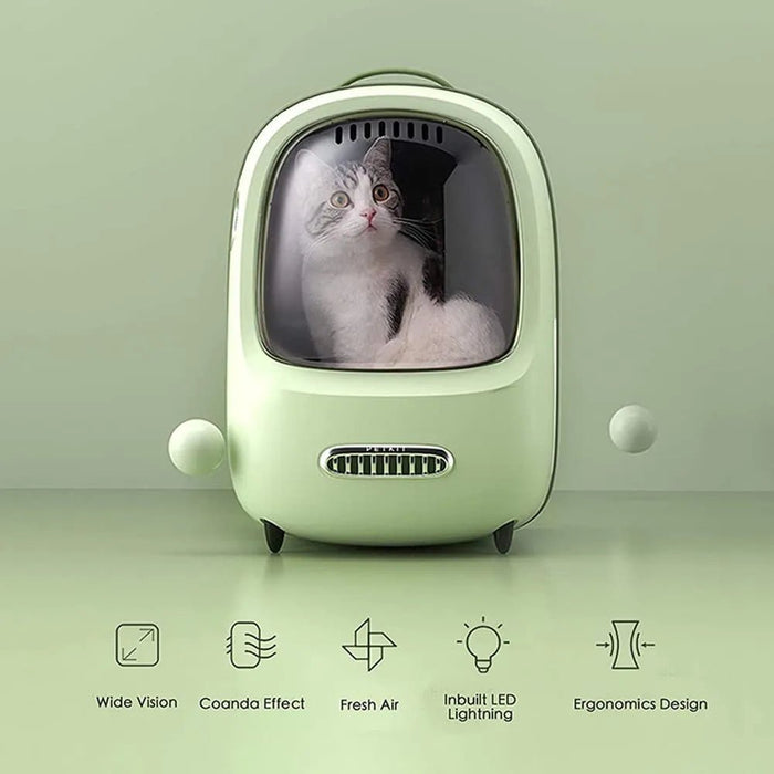 Mochila de Viagem Ventilada, para Gatos ou Cães Pequenos - PetDoctors - Loja Online