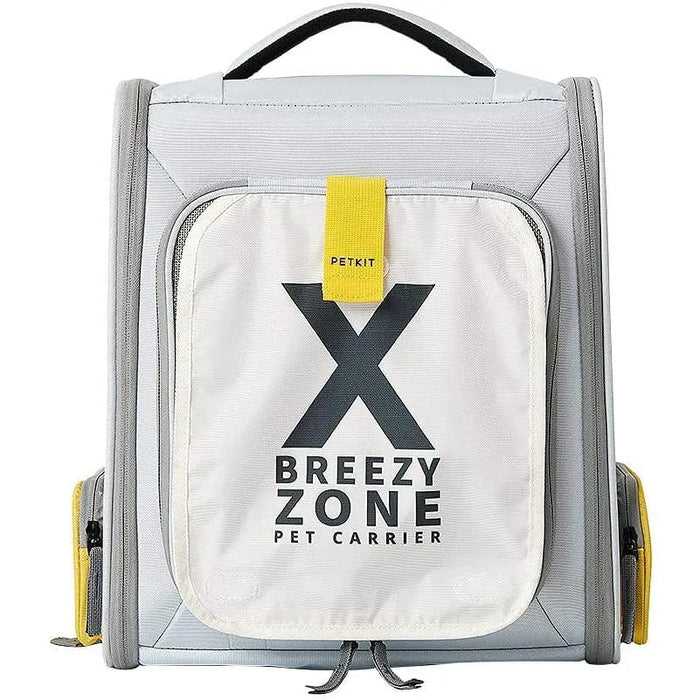 Mochila Transportadora Breezy Zone para gatos e cães pequenos, Expansível e Dobrável - Mochila de viagem - PetDoctors - Loja Online