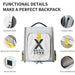 Mochila Transportadora Breezy Zone para gatos e cães pequenos, Expansível e Dobrável - Mochila de viagem - PetDoctors - Loja Online