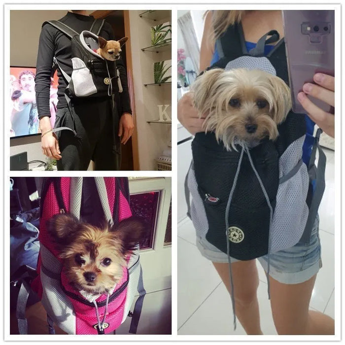 Mochila Transportadora para Cães de Raças Pequenas ou Gatos - PetDoctors - Loja Online