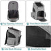 Mochila Transportadora para Cães Pequenos ou Gatos - PetDoctors - Loja Online
