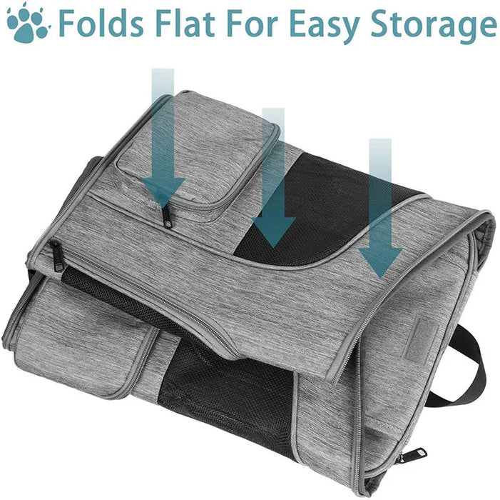 Mochila Transportadora para Cães Pequenos ou Gatos - PetDoctors - Loja Online