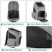 Mochila Transportadora para Cães Pequenos ou Gatos - PetDoctors - Loja Online