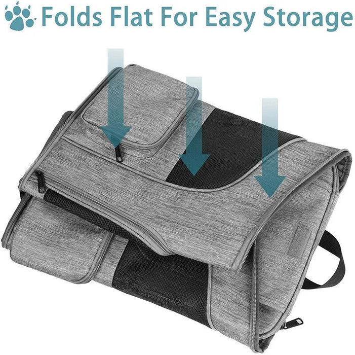 Mochila Transportadora para Cães Pequenos ou Gatos - PetDoctors - Loja Online