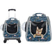 Mochila / Trolley respirável, tipo cápsula, para Gatos ou Cães pequenos - PetDoctors - Loja Online