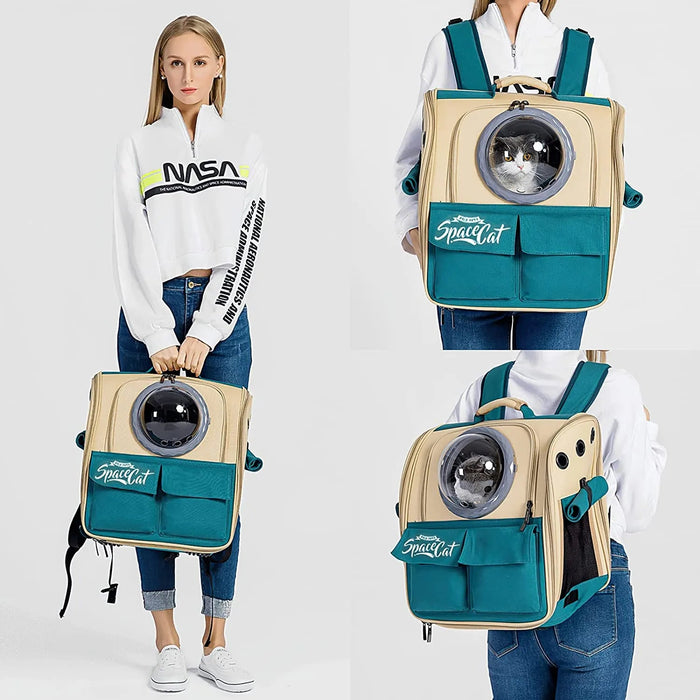 Mochila Ventilada para Gatos ou Cães pequenos - PetDoctors - Loja Online